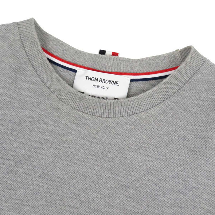 THOM BROWNE 
Crew Neck Cotton 
4BAR T-Shirt