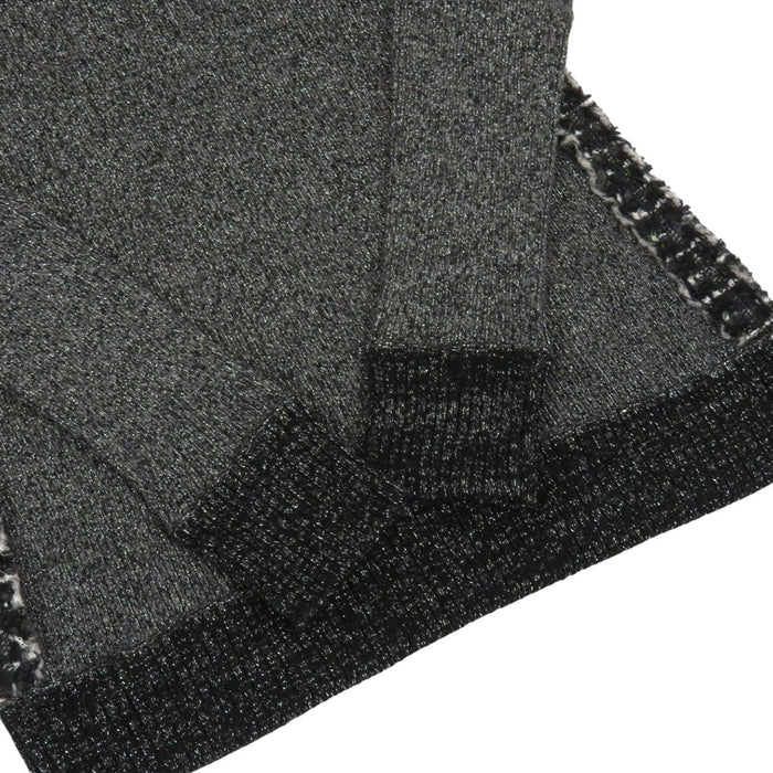 CHANEL 
COCO CC ツイード ココボタン ウール カシミヤ 
ココマーク モックネック リブニット