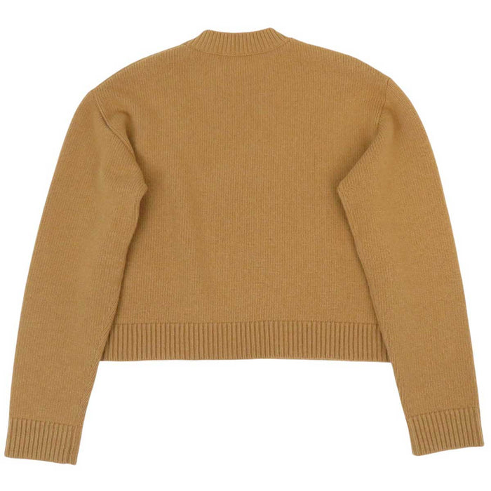 GUCCI 
クルーネック 
ロゴ ウール ニット