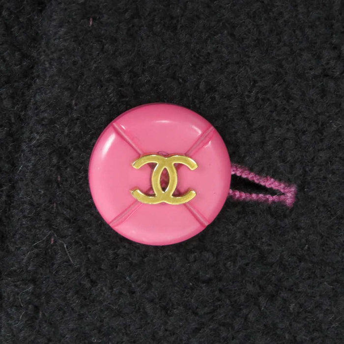 CHANEL 
COCO CC ココボタン 
ココマーク ノーカラー ジャケット