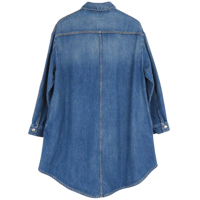 Maison Margiela 
ロゴボタン コットン 
KIDS MM6 エンブロイダリー デニムジャケット