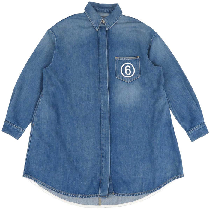 Maison Margiela
Logo Button Cotton
KIDS MM6 Embroidery Denim Jacket