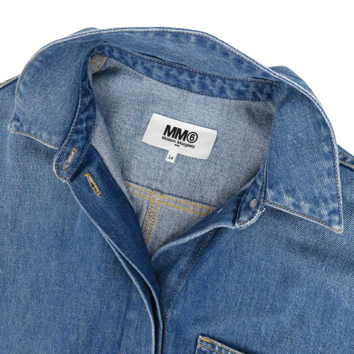 Maison Margiela
Logo Button Cotton
KIDS MM6 Embroidery Denim Jacket