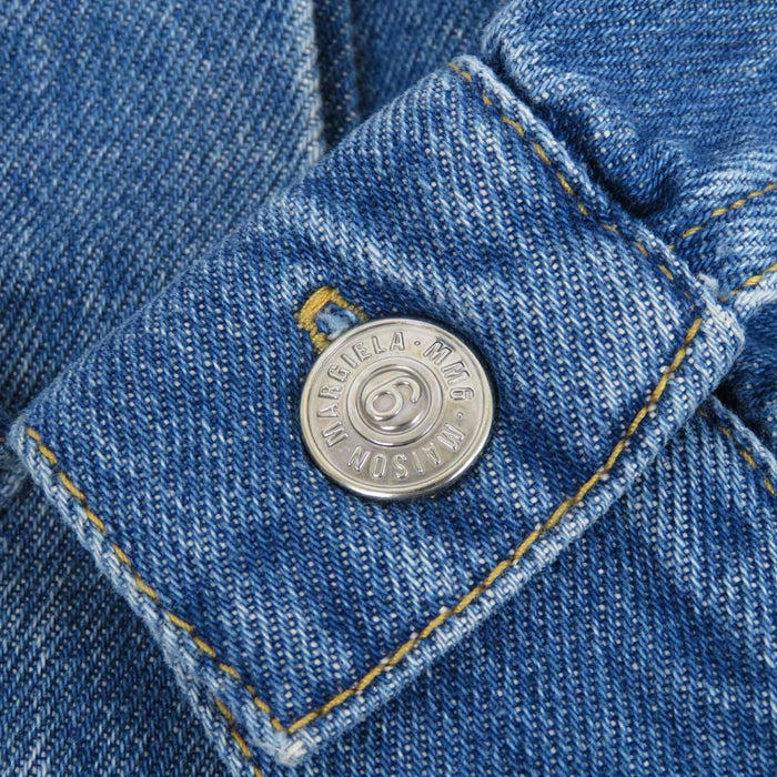 Maison Margiela
Logo Button Cotton
KIDS MM6 Embroidery Denim Jacket