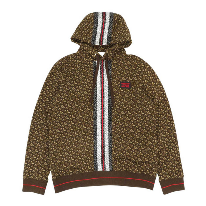 BURBERRY 
ロゴ 総柄 スウェット コットン 
TB モノグラム フーディ