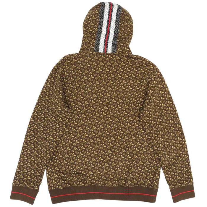 BURBERRY 
ロゴ 総柄 スウェット コットン 
TB モノグラム フーディ