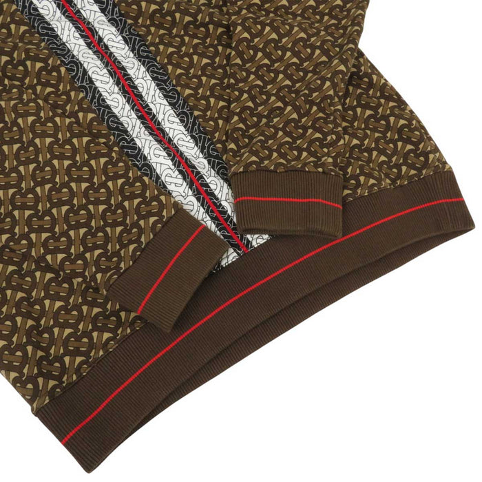 BURBERRY 
ロゴ 総柄 スウェット コットン 
TB モノグラム フーディ