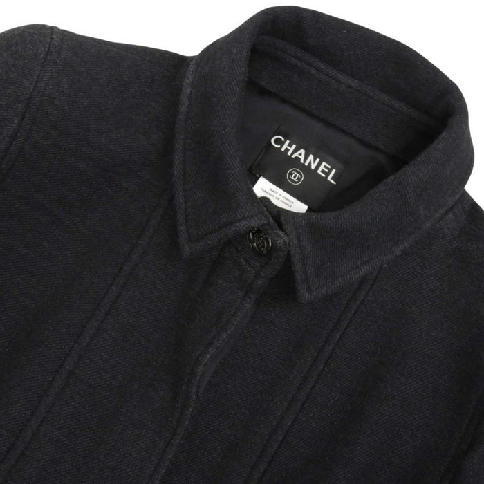 CHANEL 
02A COCO CC ロゴ ココボタン 
ココマーク ロングコート
