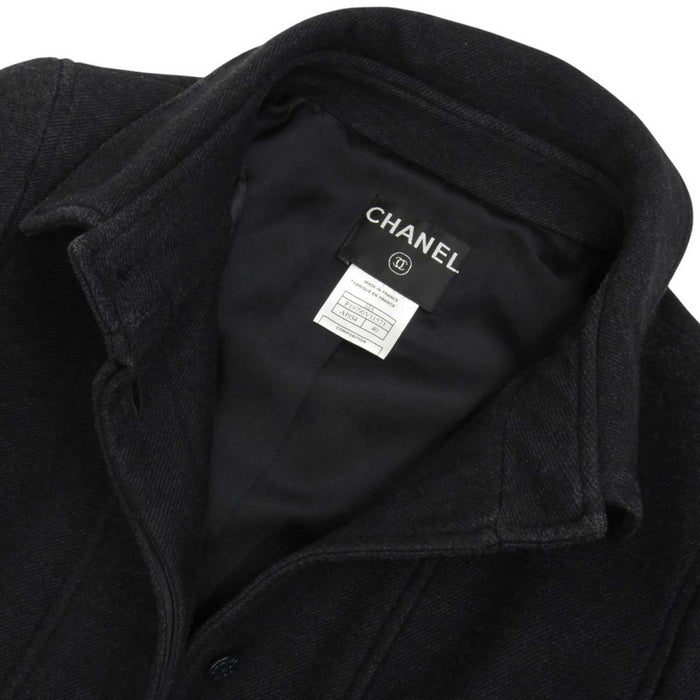 CHANEL 
02A COCO CC ロゴ ココボタン 
ココマーク ロングコート