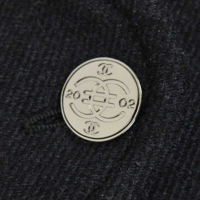 CHANEL 
02A COCO CC ロゴ ココボタン 
ココマーク ロングコート