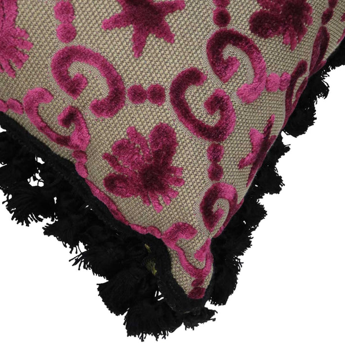 GUCCI 
花柄 Bee フリンジ 
GG ジャカード ベルベット クッション