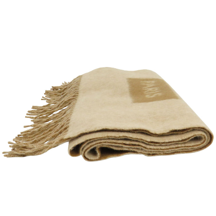 LOUIS VUITTON 
LV frangia 
logo sciarpa in cashmere