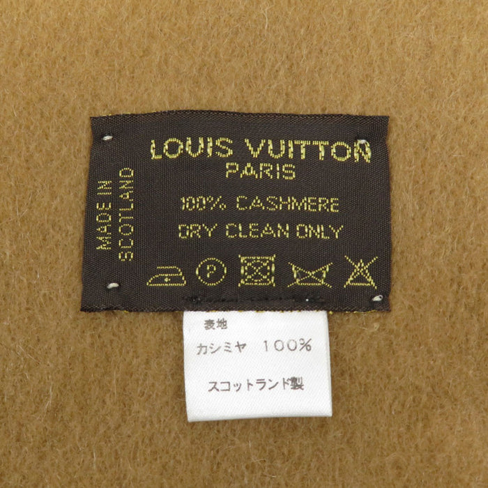 LOUIS VUITTON 
LV frangia 
logo sciarpa in cashmere
