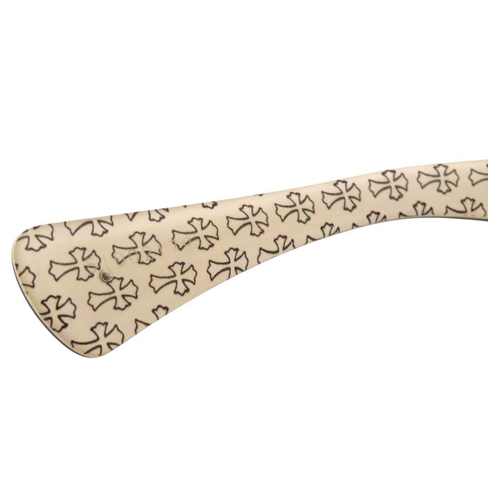 CHROME HEARTS 
Occhiali motivo a fiore croce 
LOVE GLOVE occhiali