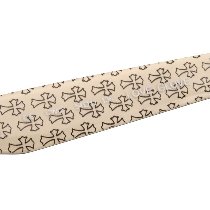 CHROME HEARTS 
Occhiali motivo a fiore croce 
LOVE GLOVE occhiali