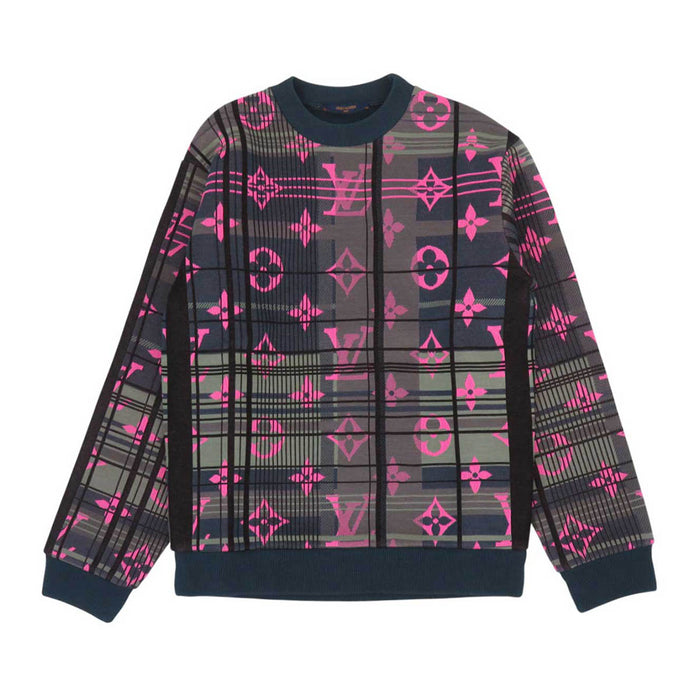 LOUIS VUITTON 
LV コットン リブ HKY75WZRW 
モノグラム ジャガード スウェット