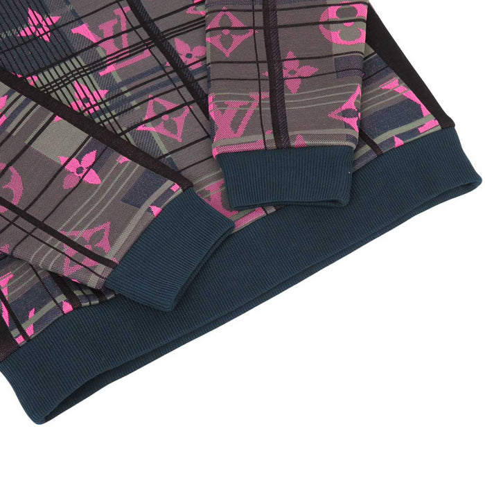 LOUIS VUITTON 
LV コットン リブ HKY75WZRW 
モノグラム ジャガード スウェット