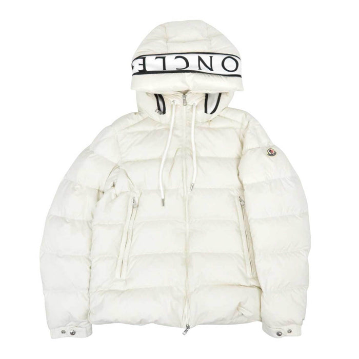 MONCLER 
ワッペン ダブルジップ ポリエステル フード 2022年製 
CARDERE ダウンジャケット