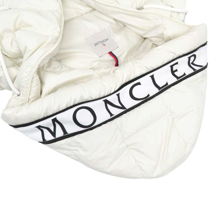 MONCLER 
ワッペン ダブルジップ ポリエステル フード 2022年製 
CARDERE ダウンジャケット