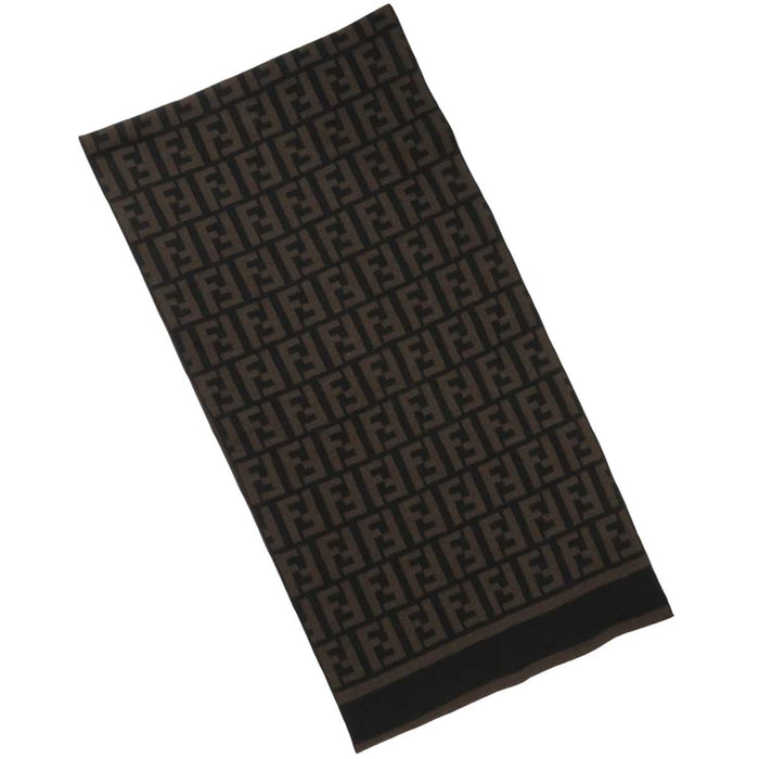 FENDI 
FF ウール 
ズッカ柄 マフラー