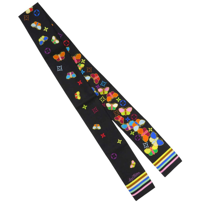 LOUIS VUITTON
LV Butterfly Silk
Bandeau Monogram Butterfly Scarf