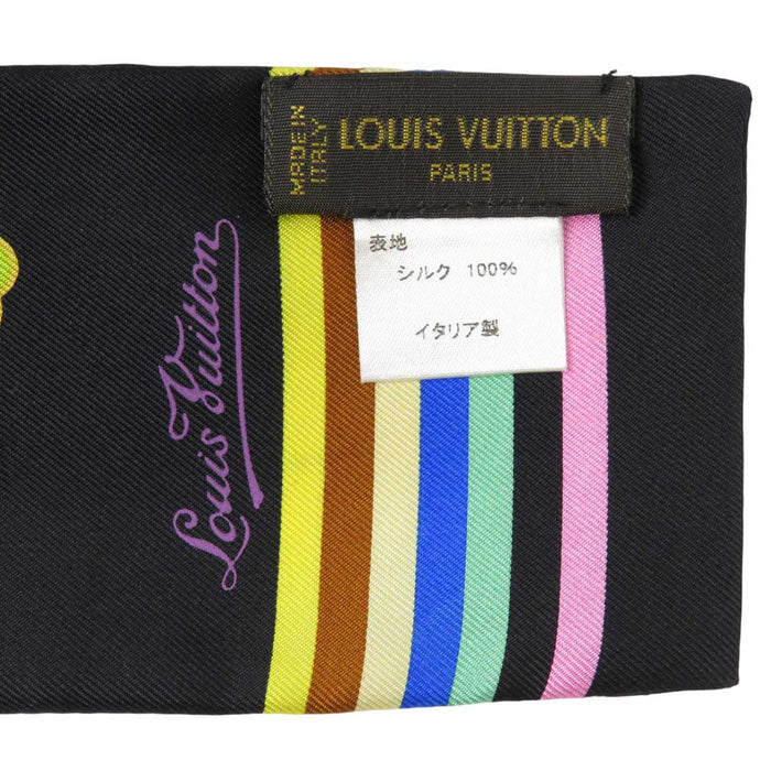 LOUIS VUITTON 
LV 蝶 シルク 
バンドー モノグラム バタフライ スカーフ