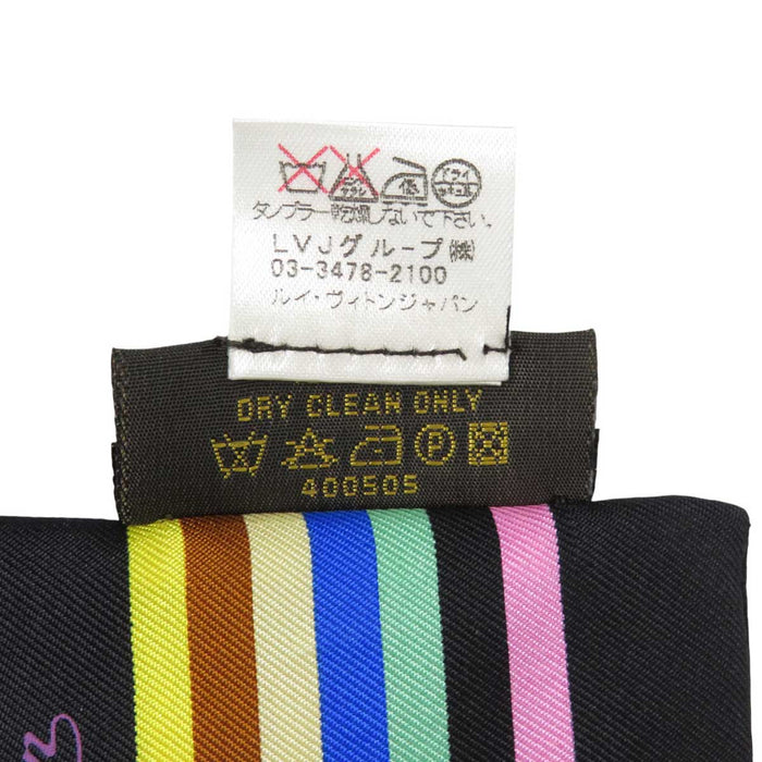 LOUIS VUITTON 
LV 蝶 シルク 
バンドー モノグラム バタフライ スカーフ