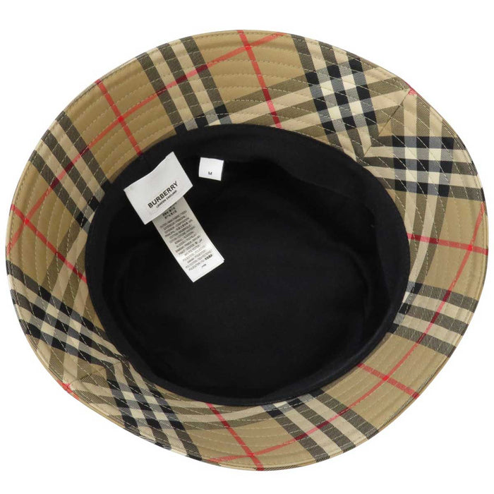BURBERRY 
チェック柄 総柄 
ノバチェック バケットハット