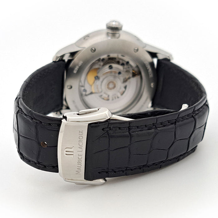 MAURICE LACROIX 
Masterpiece Fasi Lunari Calendario Triplo 
Con Garanzia