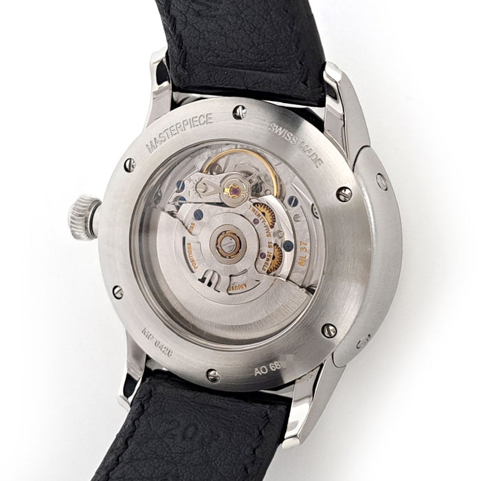 MAURICE LACROIX 
Masterpiece Fasi Lunari Calendario Triplo 
Con Garanzia