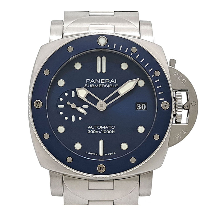 OFFICINE PANERAI 
サブマーシブル ブルー ノッテ 
箱ギャラ付