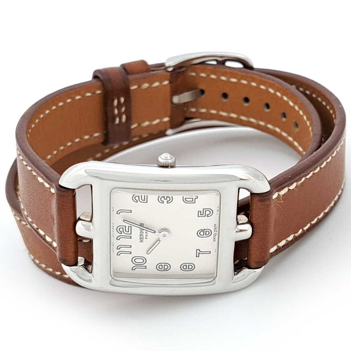 爱马仕
开普科德 双圈手镯
附带盒子和证书