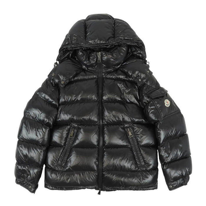 MONCLER 
ワッペン ナイロン ロゴ 
FUSTET ダウンジャケット