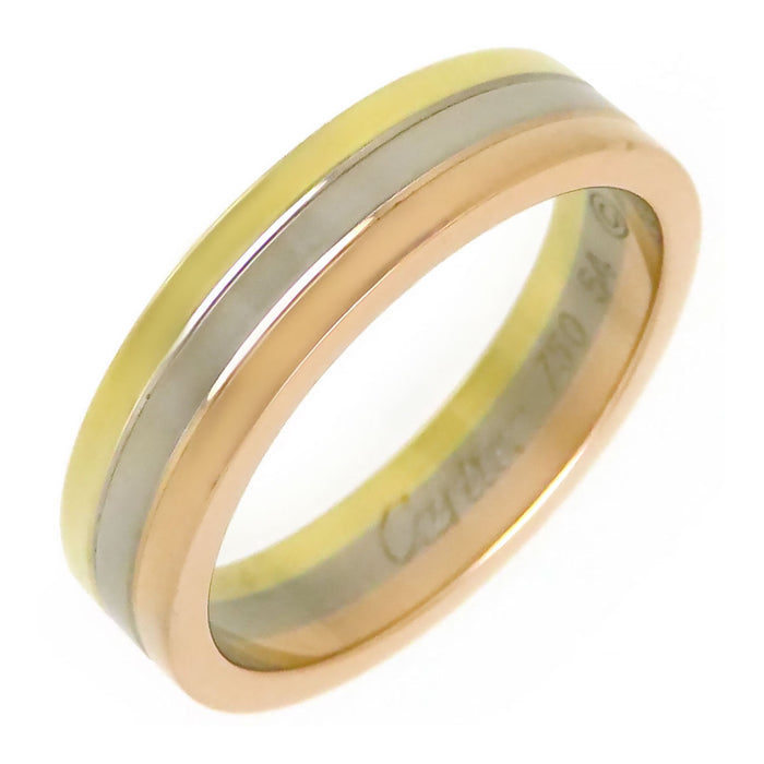 CARTIER 
Three Gold Wedding Ring
