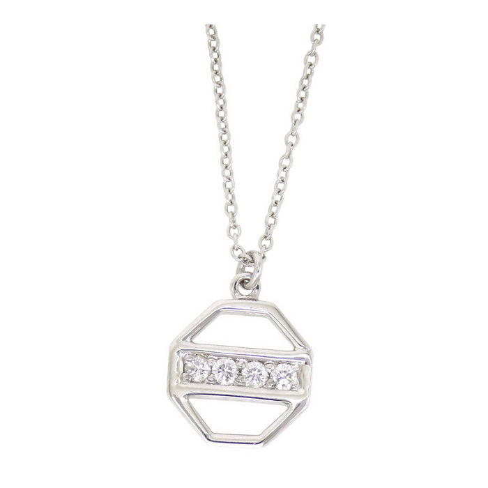 TIFFANY&Co. 
Octagon Zellige Necklace