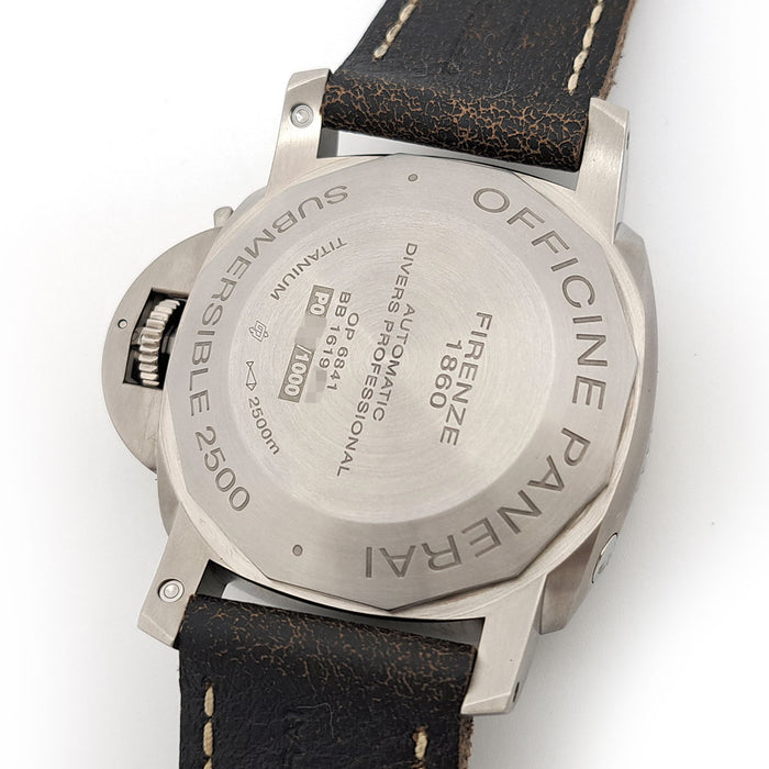 OFFICINE PANERAI 
ルミノール サブマーシブル 1950 2500M FULLSET 
箱ギャラ付