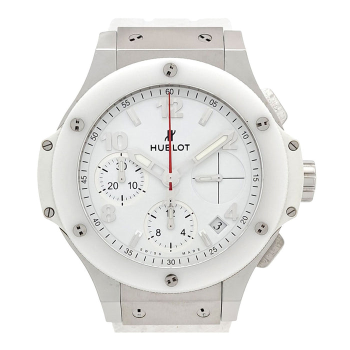 HUBLOT 
ビッグバン アスペン スチール ホワイト 
箱ギャラ付