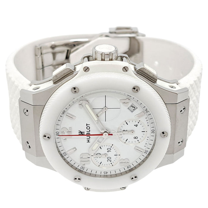 HUBLOT 
ビッグバン アスペン スチール ホワイト 
箱ギャラ付