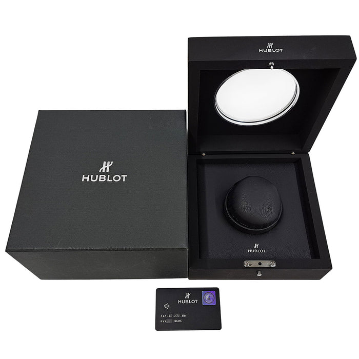 HUBLOT 
ビッグバン アスペン スチール ホワイト 
箱ギャラ付