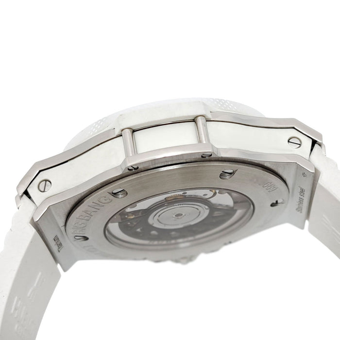 HUBLOT 
ビッグバン アスペン スチール ホワイト 
箱ギャラ付