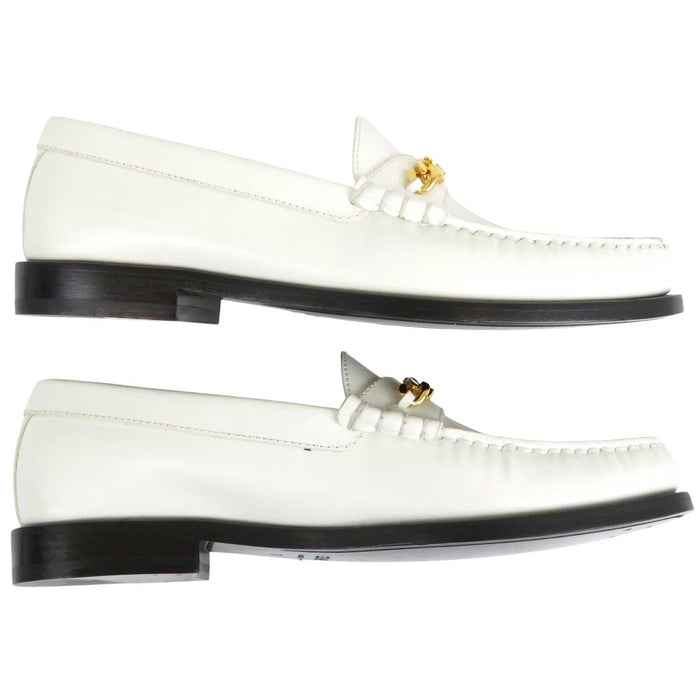 CELINE 
レザー 
トリオンフ チェーン ローファー