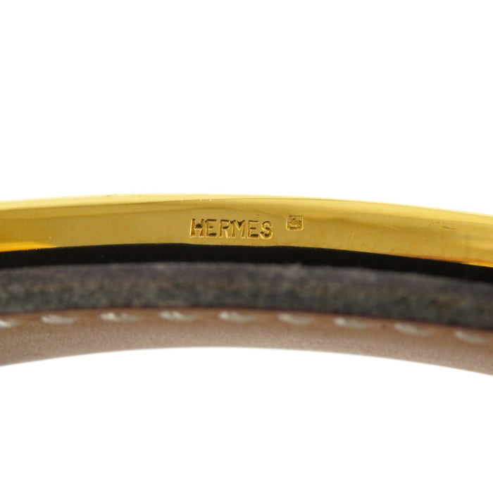 HERMES 
Ash □A incisione Finitura color oro 
Fibbia H reversibile Cintura in pelle 32MM