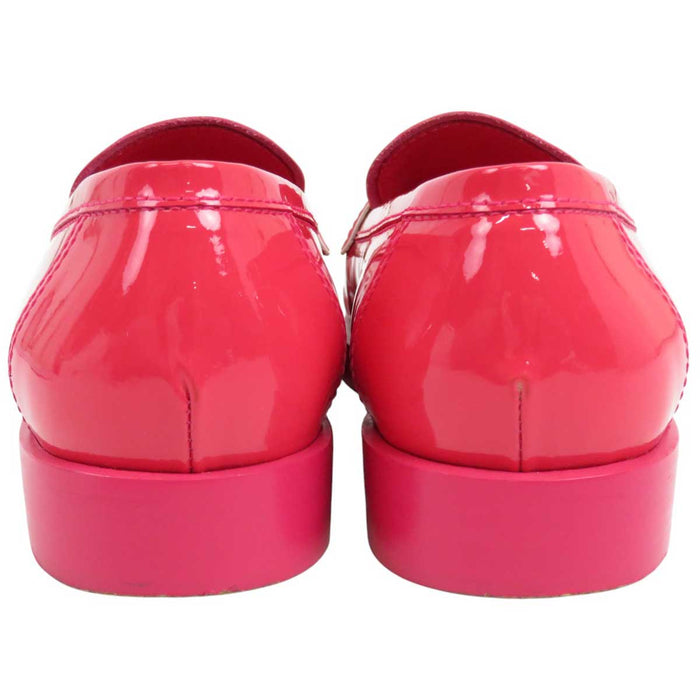 CHANEL 
COCO CC ロゴ 
ココマーク パテントレザー ローファー