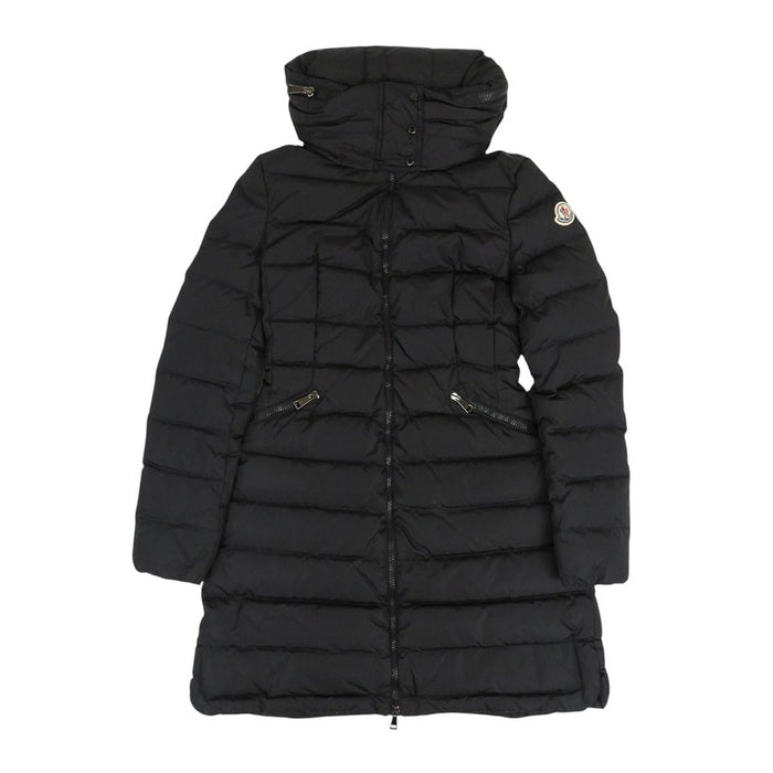 MONCLER 
Patch logo collo alto nylon 
FLAMMETTE piumino