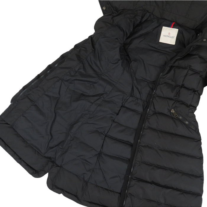 MONCLER 
Patch logo collo alto nylon 
FLAMMETTE piumino