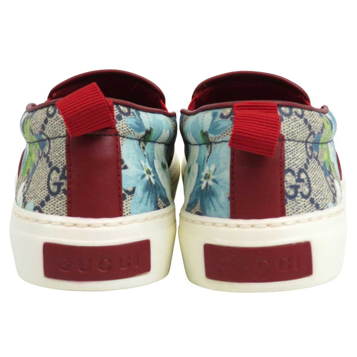 GUCCI 
フローラル レザー 
GG ブルームス スリッポン