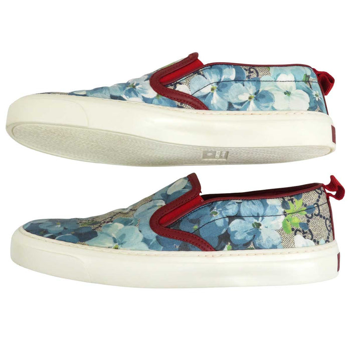 GUCCI 
フローラル レザー 
GG ブルームス スリッポン