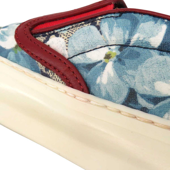 GUCCI 
フローラル レザー 
GG ブルームス スリッポン