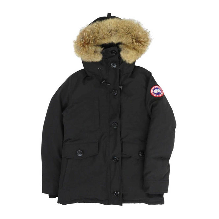 CANADA GOOSE 
ワッペン ファー付き 
CHARLOTTE PARKA シャーロット パーカ ダウンコート