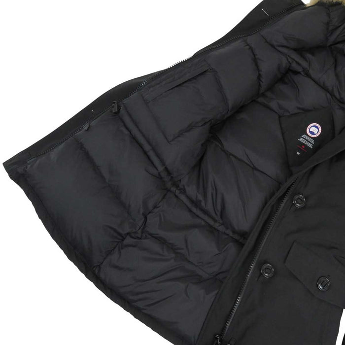 CANADA GOOSE 
ワッペン ファー付き 
CHARLOTTE PARKA シャーロット パーカ ダウンコート